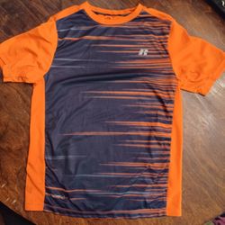 "Russell" Orange Athletic T-Shirt 