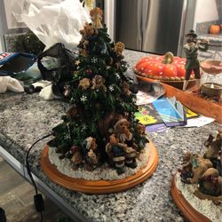 Danbury Mint The Boyds Bear Christmas Tree
