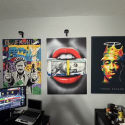 Graffiti Game Room Portraits 