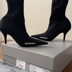 Balenciaga Knife Logo Boot