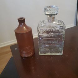 Vintage Decanter And Jug