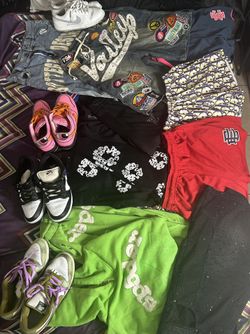 DESIGNER BUNDLE ( Denim Tear , Dior , Nike , EE Shorts, LV Sweats , Sp5der Sweat Suit ) Bottega / Valley 