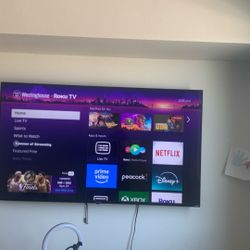 Two TVs 60” And 58”