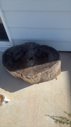 Wood coffee table / seat whatever you want