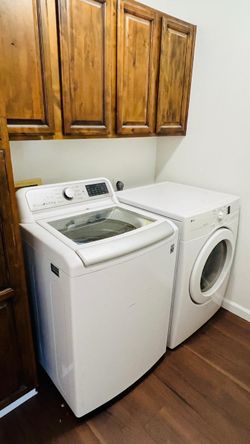 LG washer and dryer Electric