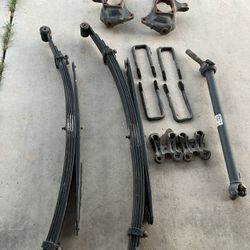 Leaf Springs,Spindles,Ubolts & Saddles,Frint Driveshaft For GMC 2500  