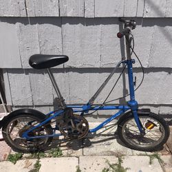 Vintage Folding Bike For Sale(Stow Away)
