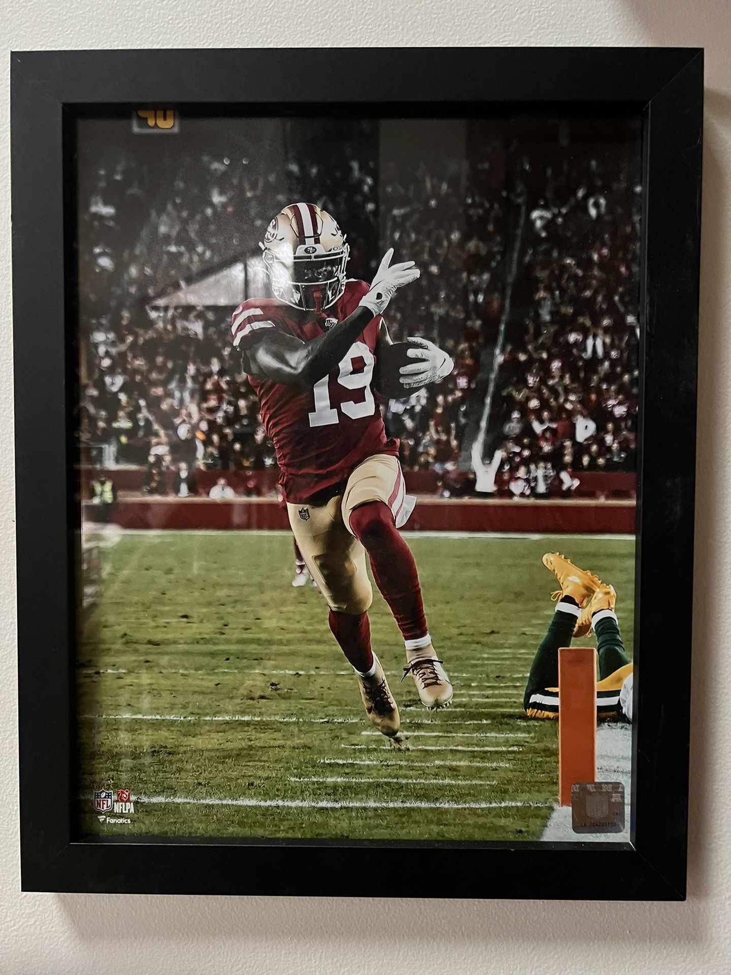 NFL San Francisco 49ers Deebo Samuel #19 Framed Photo