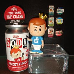 Freddy Funko Soda Can Blue Shirt