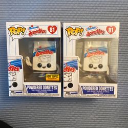 Funko powdered Donettes Hot Topic Exclusive And Common