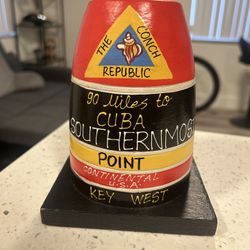 Wood Decor 90 Miles To Cuba 