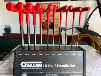 Allen 10 Piece T-Handle Set