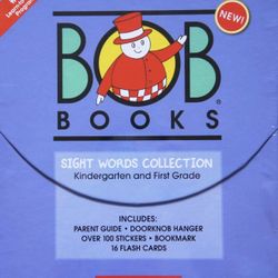 New BOB Books SIGHT WORDS COLLECTION Book Box Set [Kindergarten & First Grade]