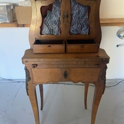 Beautiful Antique French Miniature Desk