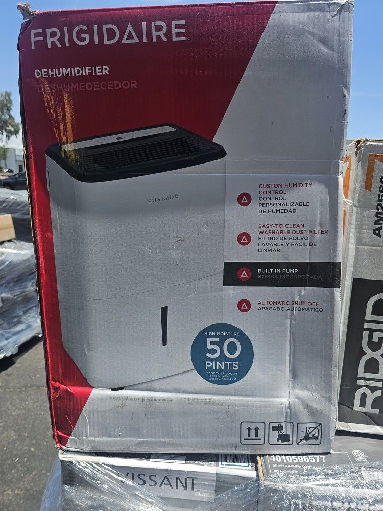 Frigidaire Dehumidifier 50 Pints 