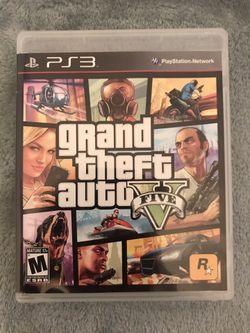 Grand Theft Auto 5 for the PS3 (Perfect Condition)