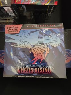 Pokémon Chaos Rising etb elite trainer