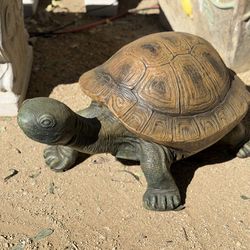 Concrete Turtle Garden Statue