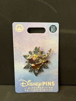 Disney Parks 2023 Frozen 10th Anniversary Kristoff & Sven Limited Edition Pin – LE