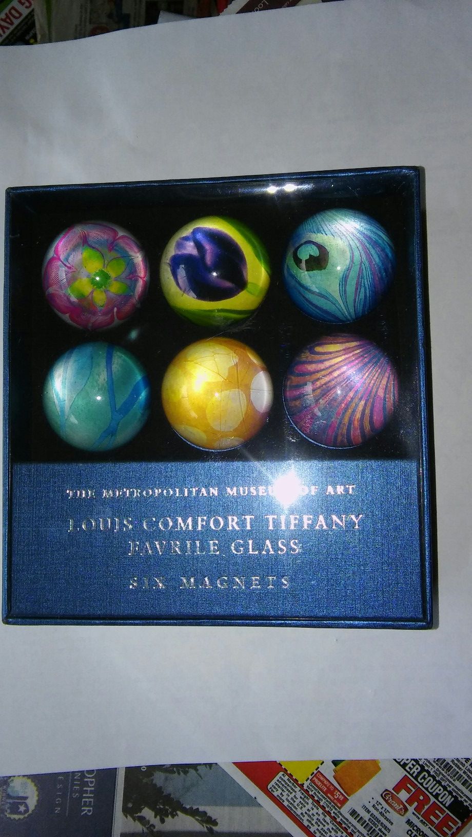 Meropolitan Museum ofArt Tiffany Glass Magnets