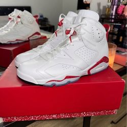Jordan 6s Red Oero
