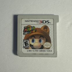 Super Mario 3D Land (Nintendo 3DS, 2011) Game Only **TESTED