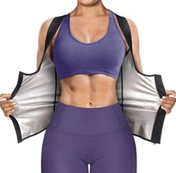 Junlan Sauna Suit For Women Waist Trainer   XL