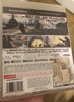 Call Of Duty:MW3 (ps3)