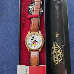 Mickey Mouse 60th Birthday Commemorative. Watch By Lorus Time Pieces