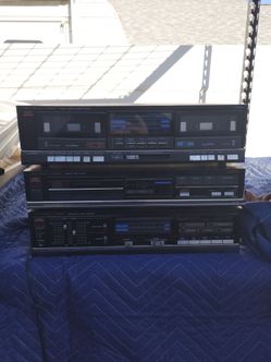 Fisher Stereo Component Set — 3 Units