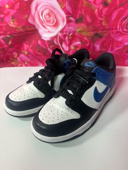Nike Dunk Low GS White Industrial Blue Size 5Y