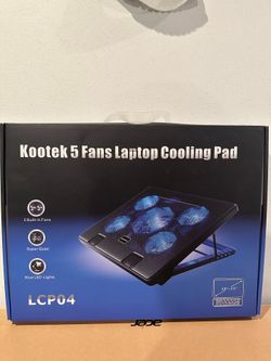 Kootek 5 fan laptop cooling pad
