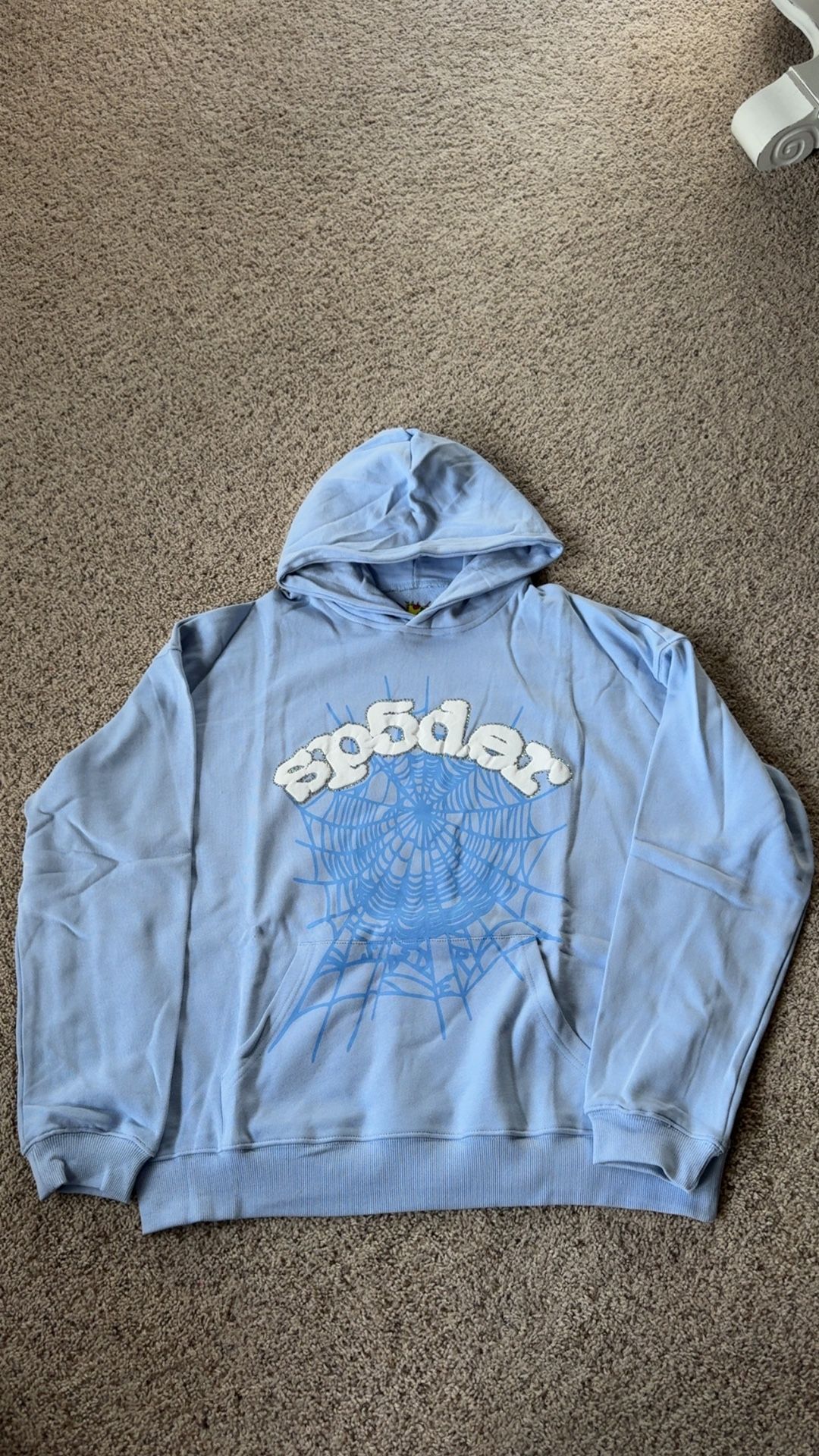 Spider Hoodie Blue