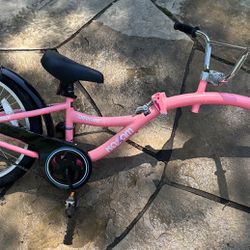 Kazam Co-Pilot Bike Trailer, Pink 20 Inch