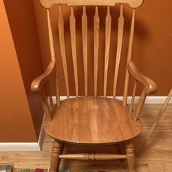 Solid Wood Rocking Chair