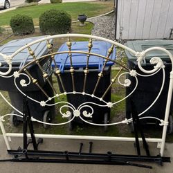 King Headboard & Bed Frame 