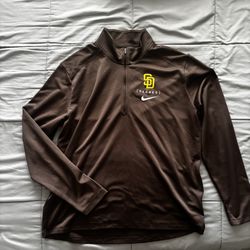 Nike Padres Long Sleeve Pullover 
