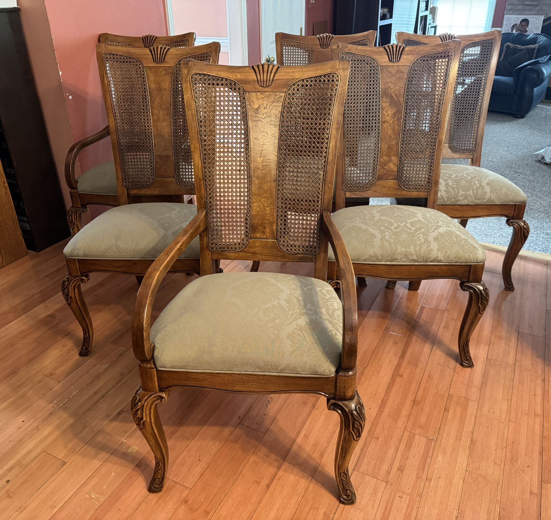 6 Vintage Thomasville Dining Chairs