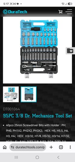Socket set 95 piece