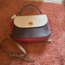 Coach Multi Color Hand And Crossbody Bag