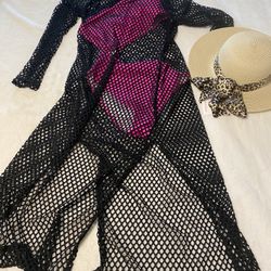 vestido de playa fashion nova  Nuevo size L to 2x