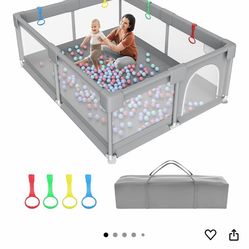Baby play pen be in box $65