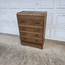 Vintage wood dresser!