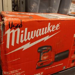 Milwaukee M18 Orbital 1/4 Sheet Sander.  Tool-Only 