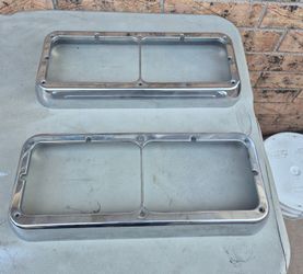 Chrome Plastic Headlights