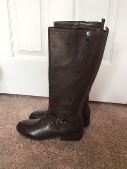 Marc Fisher Leather Boots NEW 8.5