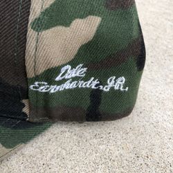 Dale Earnhardt Jr Camo #8 Cap OSFM Adjustable Camouflage