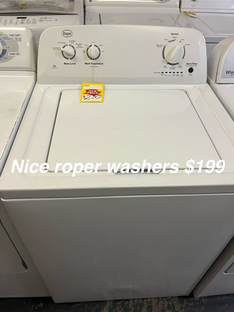 Nice Roper Washer
