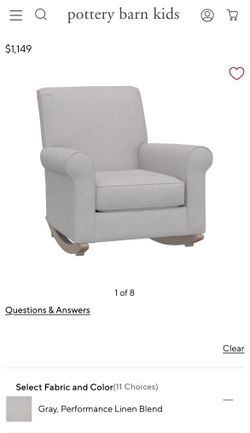 Pottery Barn Charleston Rocking Chair