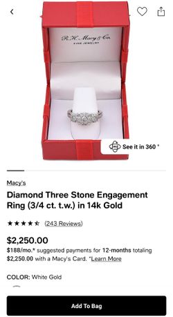 White Gold Diamond Ring